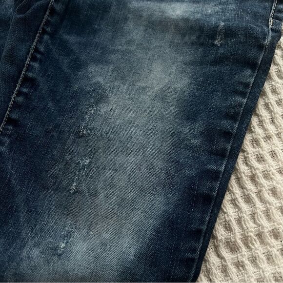 Maurices Women's Boulder Wash Distressed Skinny Mid-rise Jeans Size M - Picture 7 of 13